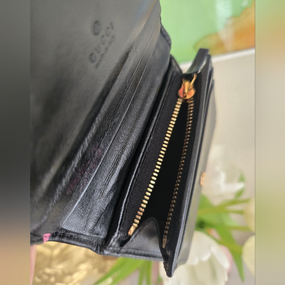 GUC Limited Edition Gucci Horsebit 1955 Compact Bifold Wallet - Picture 10 of 13